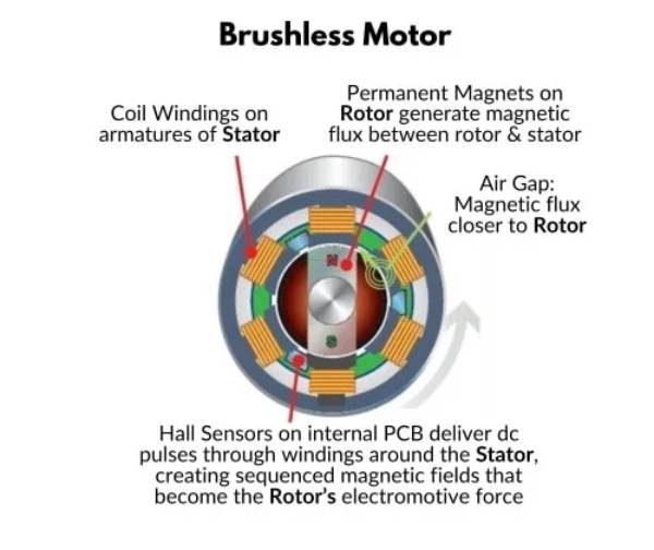 Construction and Working Principles of Brushless DC Motor - Etonm Motor