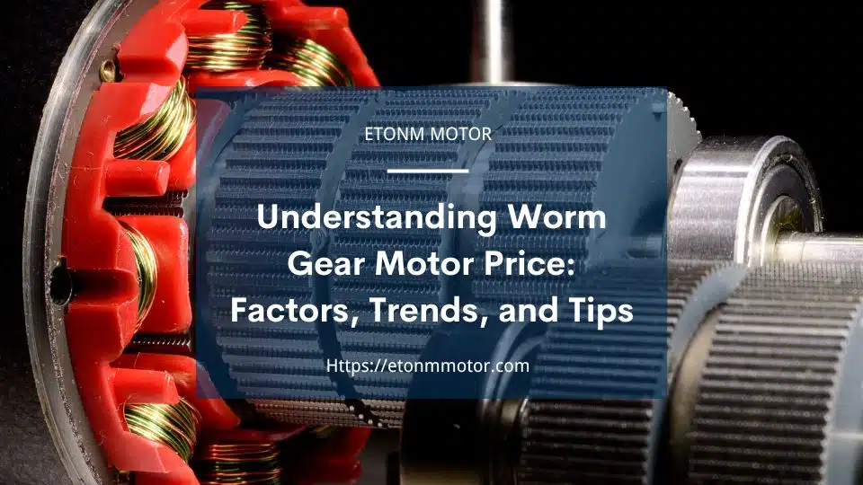 Gear Motor vs DC Motor vs Stepper Motor: Key Differences